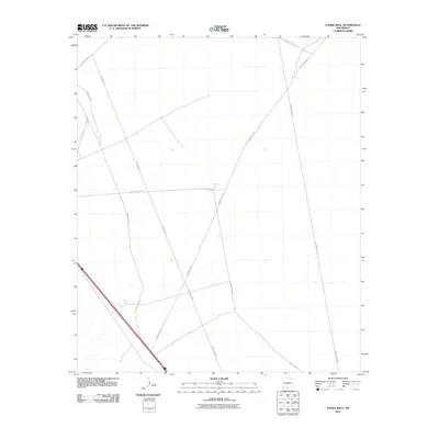 2010 Map of Thorn Well, 2010 Print