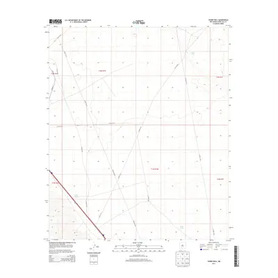 2013 Map of Thorn Well, 2013 Print