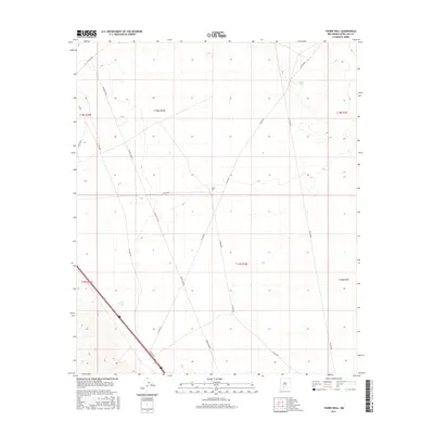 2017 Map of Thorn Well, 2017 Print