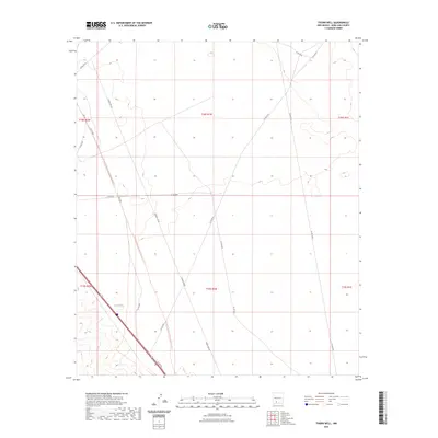 2023 Map of Thorn Well, 2023 Print
