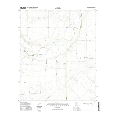 2016 Map of Thornberry, 2016 Print