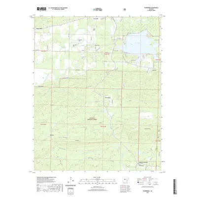 2020 Map of Thornburg, 2020 Print