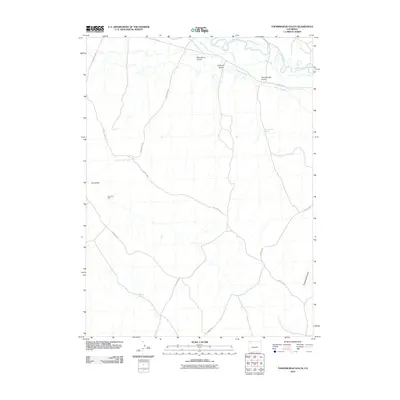 2010 Map of Thornburgh Gulch, 2010 Print