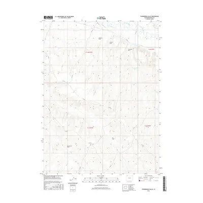 2016 Map of Thornburgh Gulch, 2016 Print