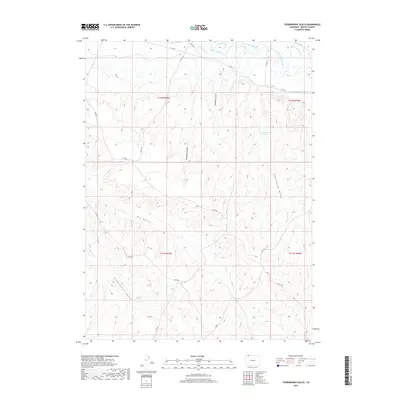 2019 Map of Thornburgh Gulch, 2019 Print