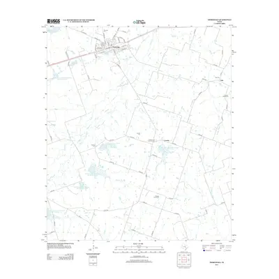 2012 Map of Thorndale, 2012 Print