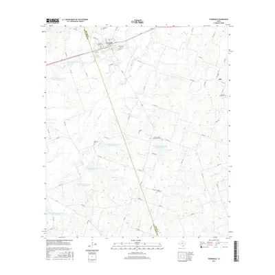 2016 Map of Thorndale, 2016 Print