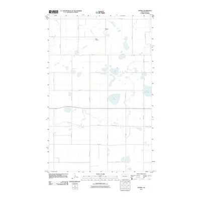 2011 Map of Thorne, 2011 Print