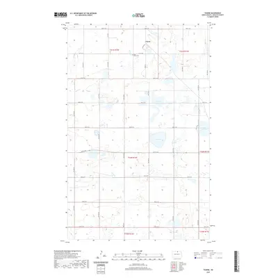 2020 Map of Thorne, 2020 Print