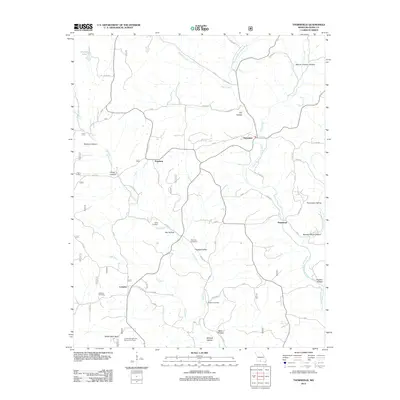 2012 Map of Thornfield, 2012 Print
