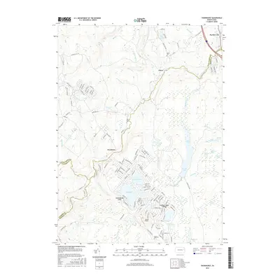 2016 Map of Thornhurst, 2016 Print