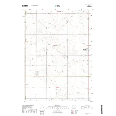 2018 Map of Thornton, 2018 Print