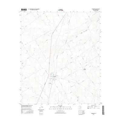 2016 Map of Thornton, 2016 Print
