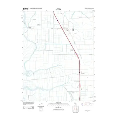 2012 Map of Thornton, 2012 Print