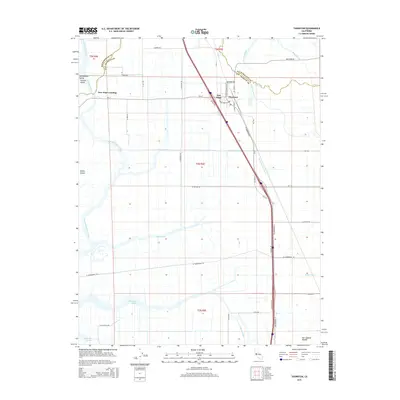 2015 Map of Thornton, 2015 Print