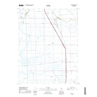 2018 Map of Thornton, 2018 Print