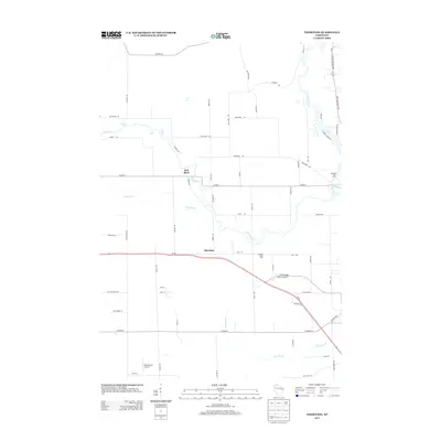 2013 Map of Thornton, 2013 Print
