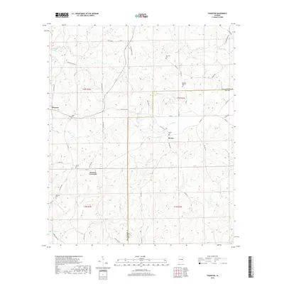2018 Map of Thornton, 2018 Print