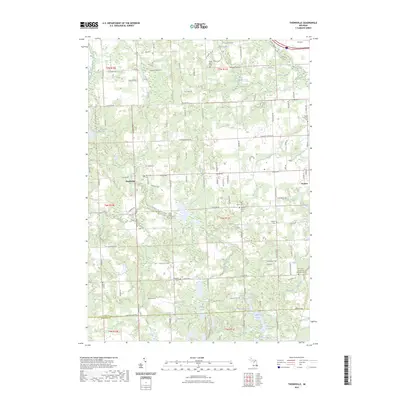 2023 Map of Thornville, 2023 Print