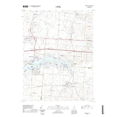 2019 Map of Thornville, 2019 Print