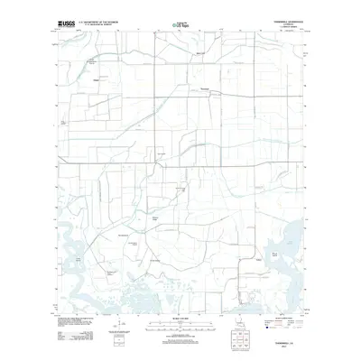 2012 Map of Thornwell, 2012 Print