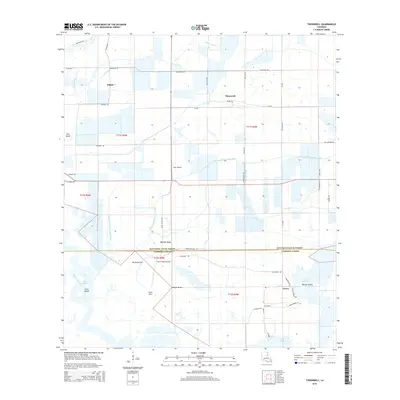 2015 Map of Thornwell, 2015 Print
