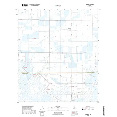 2018 Map of Thornwell, 2018 Print