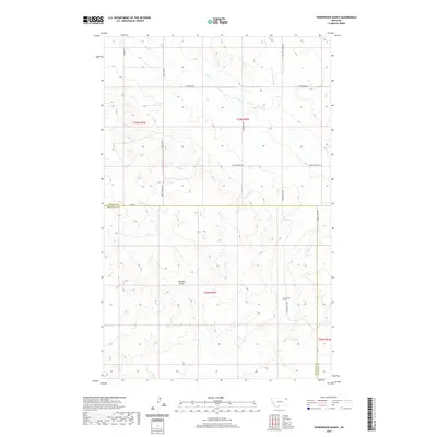 2020 Map of Thornwood Ranch, 2020 Print