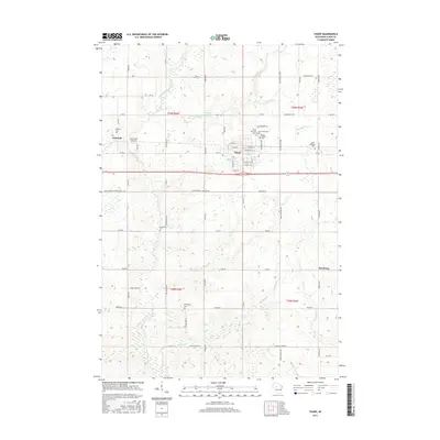 2015 Map of Thorp, 2015 Print
