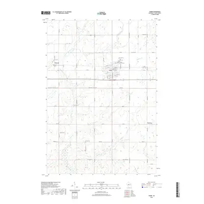 2018 Map of Thorp, 2018 Print