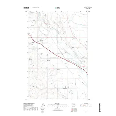 2020 Map of Thorp, 2020 Print