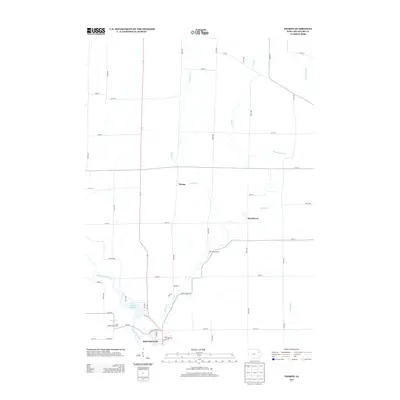 2013 Map of Thorpe, 2013 Print