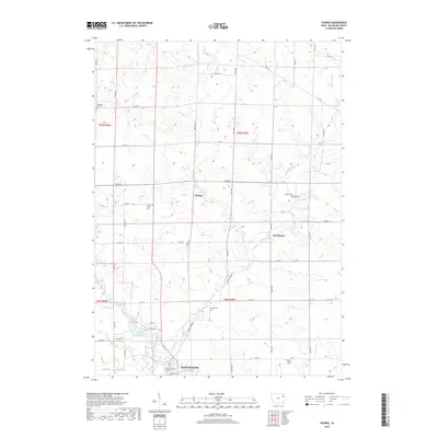 2018 Map of Thorpe, 2018 Print