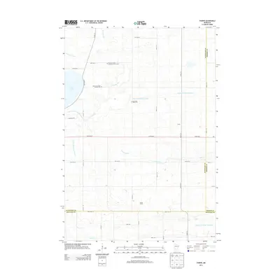 2013 Map of Thorpe, 2013 Print