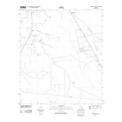 2010 Map of Thorson Gully, 2010 Print