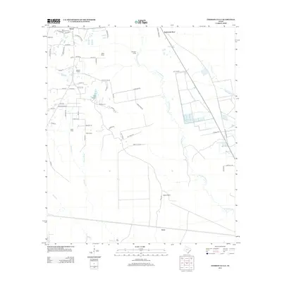 2013 Map of Thorson Gully, 2013 Print
