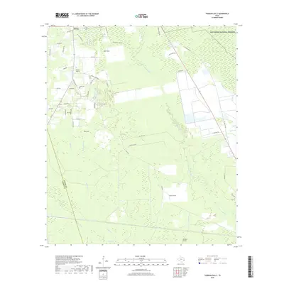 2019 Map of Thorson Gully, 2019 Print