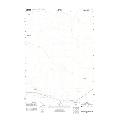 2011 Map of Thousand Creek Spring, 2011 Print