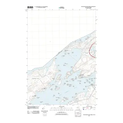 2011 Map of Thousand Island Park, 2011 Print
