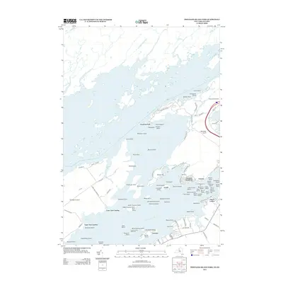 2013 Map of Thousand Island Park, 2013 Print