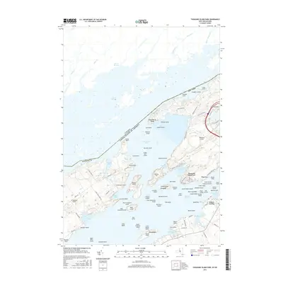 2016 Map of Thousand Island Park, 2016 Print