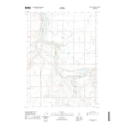 2020 Map of Thousand Springs, 2020 Print