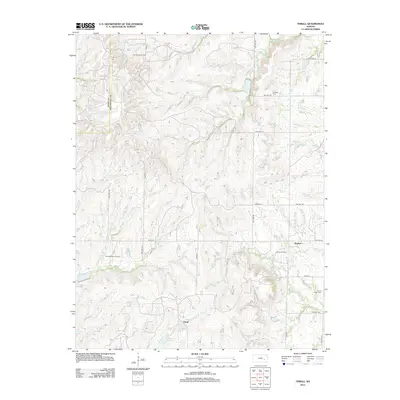 2012 Map of Thrall, 2012 Print