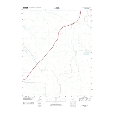 2010 Map of Thrall NW, 2010 Print