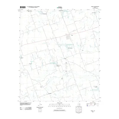 2010 Map of Thrall, 2010 Print