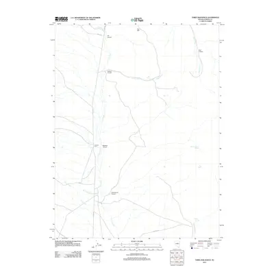 2012 Map of Three Bar Ranch, 2012 Print