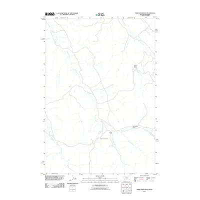 2011 Map of Three Bar Ranch, 2011 Print