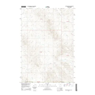 2014 Map of Three Bar Ranch, 2014 Print