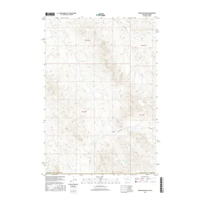 2017 Map of Three Bar Ranch, 2017 Print