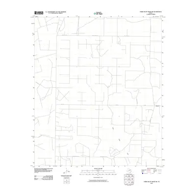 2010 Map of Three Bluff Draw SW, 2010 Print
